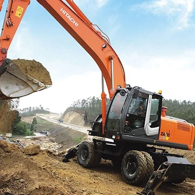 Hitachi ZX210W-3